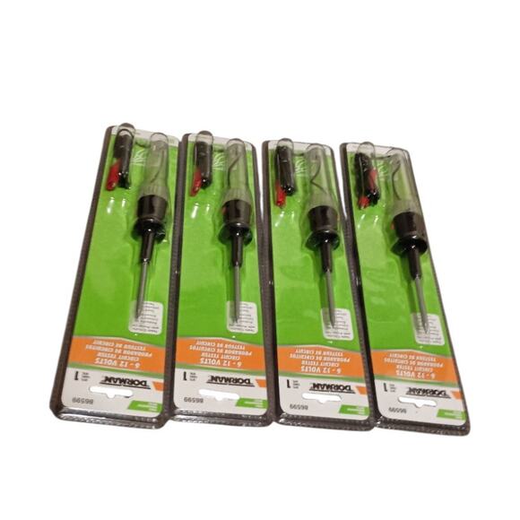 Dorman 86599 6-12 Volts Economy Electrical Circuit Tester Light Tool Lot Of 4 - Picture 2 of 6